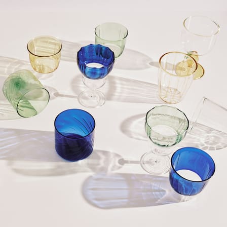 Set of 4 Wine Glasses Yam 06 - Serax | Yellow - View 3