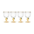 Set of 4 Wine Glasses Yam 06 - Serax | Yellow - View 1