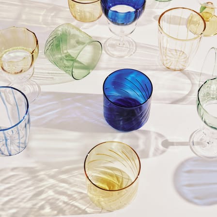 Set of 4 Glass Nabucho 03 - Serax | Blue - View 3